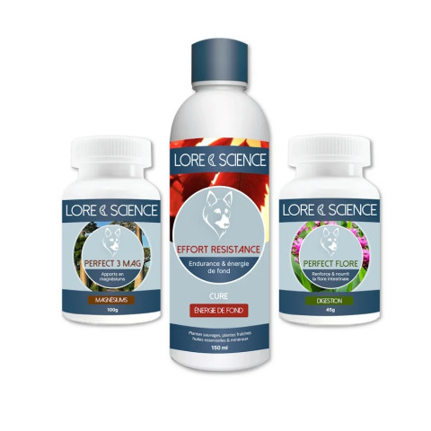 Pack Prépa de fond - Prépa compétition chien sportif - Lore & Science